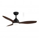 VENTILADOR DE TECHO DC WIFI NEGRO NOGAL 122CM