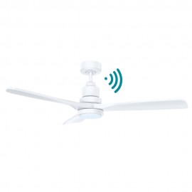 VENT DC 132CM BLANCO LED 20W CCT WIFI