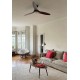 VENTILADOR DC WIFI 106.6 CM NEGRO NOGAL LED 20W