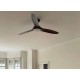 VENTILADOR DC WIFI 106.6 CM NEGRO NOGAL LED 20W