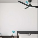 VENTILADOR DC WIFI 132CM NEGRO