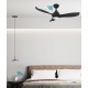 VENTILADOR DC WIFI 132CM NEGRO
