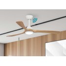 VENTILADOR DC WIFI 142CM BLANCO MADERA
