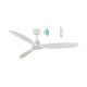 VENTILADOR DE TECHO DC WIFI BLANCO 142CM SIN LUZ
