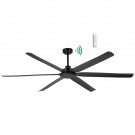 VENTILADOR DE TECHO DC WIFI NEGRO 205 CM SIN LUZ