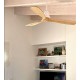 VENTILADOR DE TECHO DC WIFI BLANCO 132 CM SIN LUZ