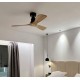 VENTILADOR DE TECHO DC WIFI BLANCO 132 CM SIN LUZ
