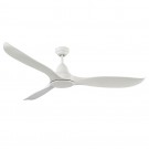 VENTILADOR DE TECHO DC BLANCO 132 CM SIN LUZ