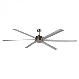 VENTILADOR DE TECHO DC ALUMINIO NIQUEL 180 CM SIN LUZ