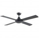 VENTILADOR DE TECHO DC ACERO NEGRO 122 CM SIN LUZ