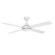VENTILADOR DE TECHO DC ACERO BLANCO 132 CM SIN LUZ