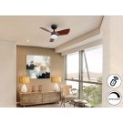 VENTILADOR DE TECHO CCT 76CM NEGRO