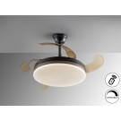 VENTILADOR DE TECHO DC RETRÁCTIL CCT 50/100CM NEGRO/ BRONCE