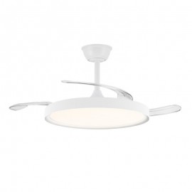 VENTILADOR  DE TECHO 48.5/ 106 CM BLANCO LED