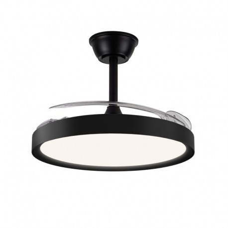 VENTILADOR  DE TECHO 48.5/ 106 CM NEGRO LED