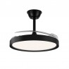 VENTILADOR  DE TECHO 48.5/ 106 CM NEGRO LED