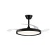 VENTILADOR  DE TECHO 48.5/ 106 CM NEGRO LED