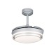 VENTILADOR  DE TECHO 39/92 CM PLATA LED