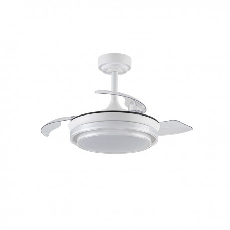 VENTILADOR  DE TECHO 39/92 CM BLANCO LED