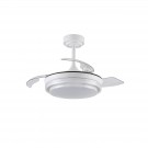 VENTILADOR  DE TECHO 39/92 CM BLANCO LED