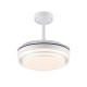VENTILADOR  DE TECHO 39/92 CM BLANCO LED