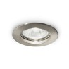 FOCO EMPOTRABLE NIQUEL 7.3 CM